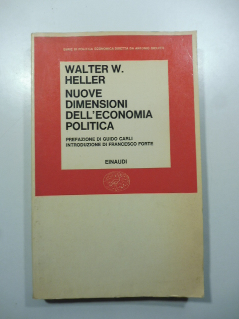 Nuove dimensioni dell'economia politica